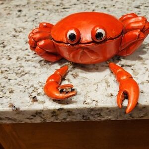 Red Crab Figurine